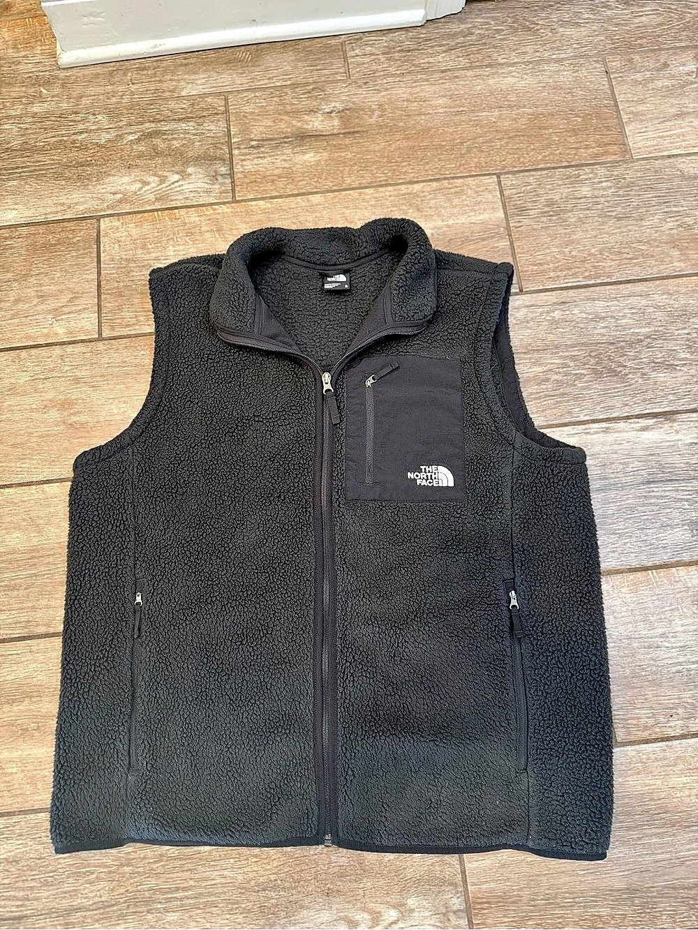 The North Face Campshire Fleece Vest Men's Black XL Great Condition